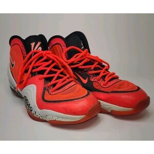 Nike Air Penny V 5 Atomic Red Mens Size 12 Lil Penny 2013 Basketball 628570-601
